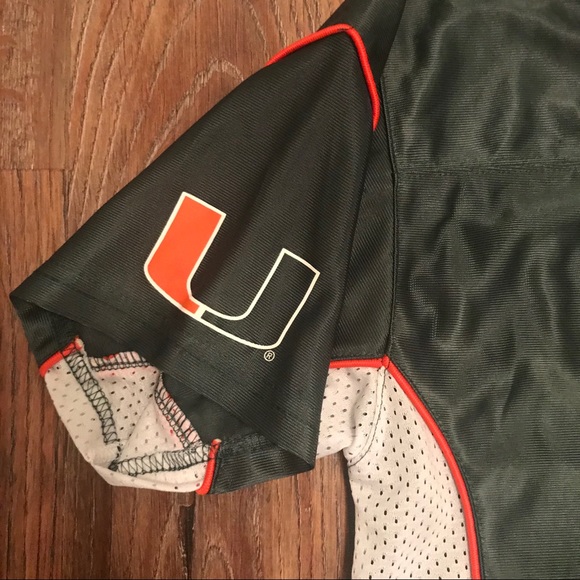 Miami U V Neck football jersey - Large - Picture 3 of 4